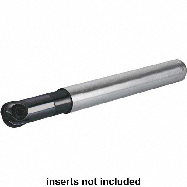 Kennametal Indexable Ball Nose End Mill: 12 mm Cut Dia, 30 mm OAL - 1918651
