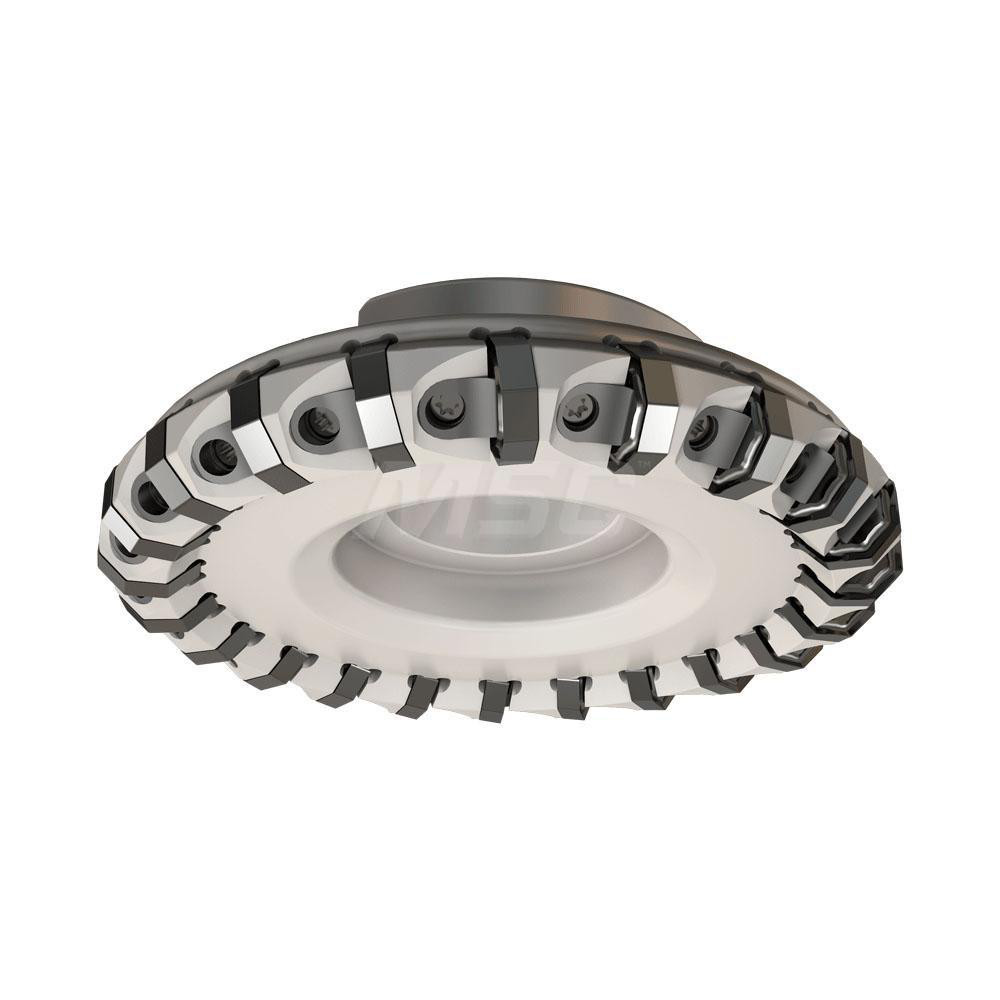 Iscar 172mm Cut Dia, 40mm Arbor Hole, 5.5mm Max Depth of Cut, 45° Indexable Chamfer & Angle Face Mill - 3103871