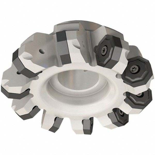 Iscar 172mm Cut Dia, 40mm Arbor Hole, 5.5mm Max Depth of Cut, 45° Indexable Chamfer & Angle Face Mill - 3103871
