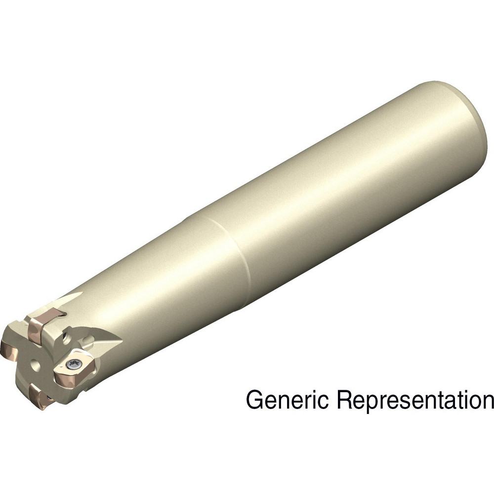 Tungaloy Indexable High-Feed End Mill: EXP05020RL, Cylindrical Shank - 6817107