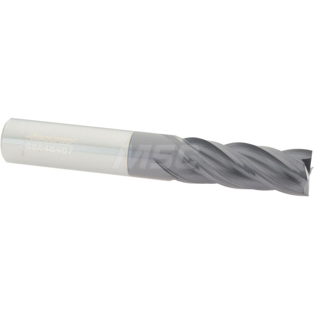 Kyocera Indexable High-Feed End Mill: MFH0625W625032T3, 5/8" Cut Dia, 5/8" Shank Dia, Weldon Flat Shank - THN07720