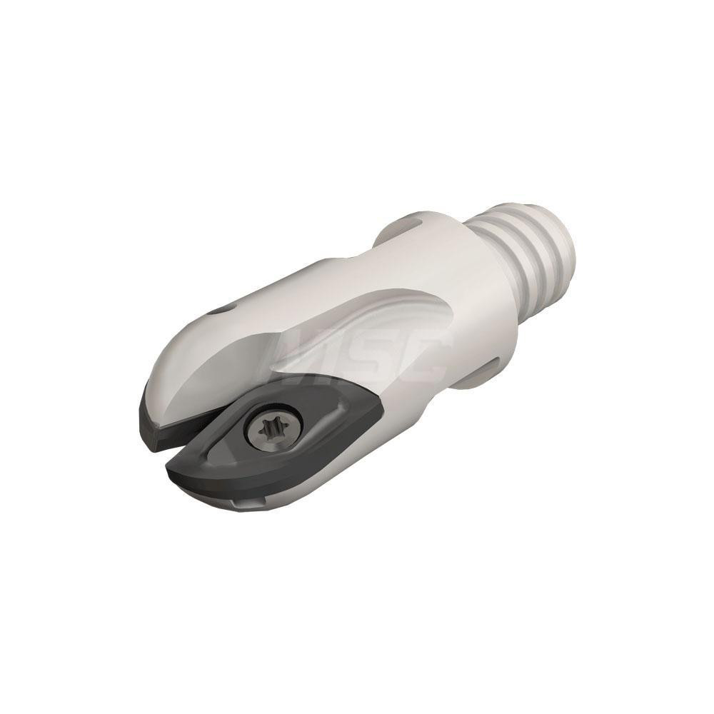 Sandvik Coromant Indexable Ball Nose End Mill: 1/2" Cut Dia, Steel, 1.5945" OAL - 5739119