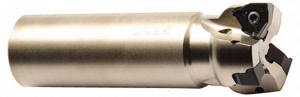 Iscar Indexable Square-Shoulder End Mill: P290ACKD40-3-90-W40-18, 40 mm Cut Dia, 90 mm Max Depth of Cut, 40 mm Dia Weldon Flat Shank - 3110776