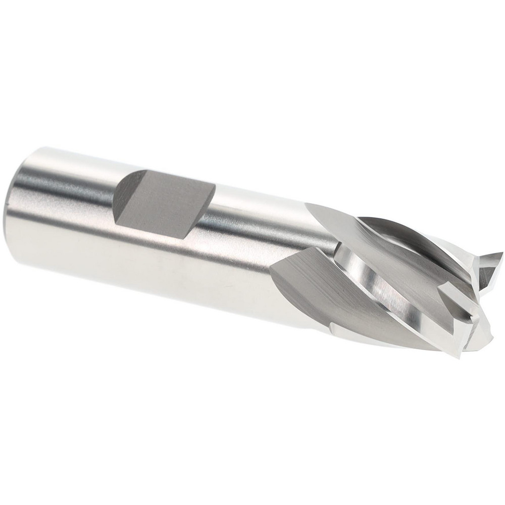Iscar Indexable High-Feed End Mill: FFEWXD0.7531.5W0.7504, 3/4" Cut Dia, 3/4" Shank Dia, Weldon Flat Shank - 3105630