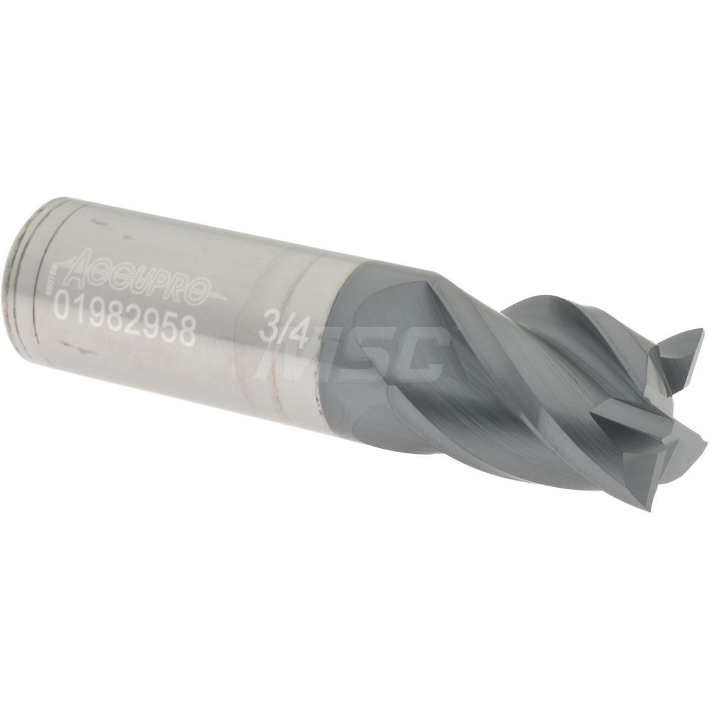 Iscar Indexable High-Feed End Mill: FFEWXD0.7531.5W0.7504, 3/4" Cut Dia, 3/4" Shank Dia, Weldon Flat Shank - 3105630