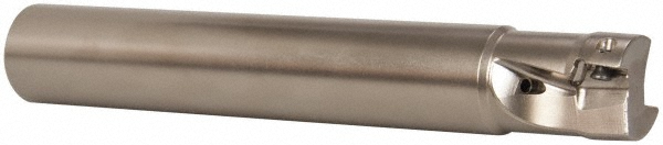Seco Indexable Square-Shoulder End Mill: R217.69-01.00-3S12-3AN, 1" Cut Dia, 0.433" Max Depth of Cut, 3/4" Dia Weldon Flat Shank - 02688974