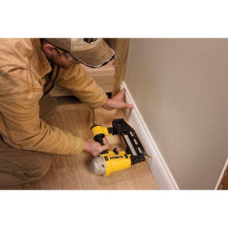 DEWALT 2 in. x 16-Gauge Bright Finish Straight Collated Finishing/Casing Nail (2500 per Box) - DCS16200