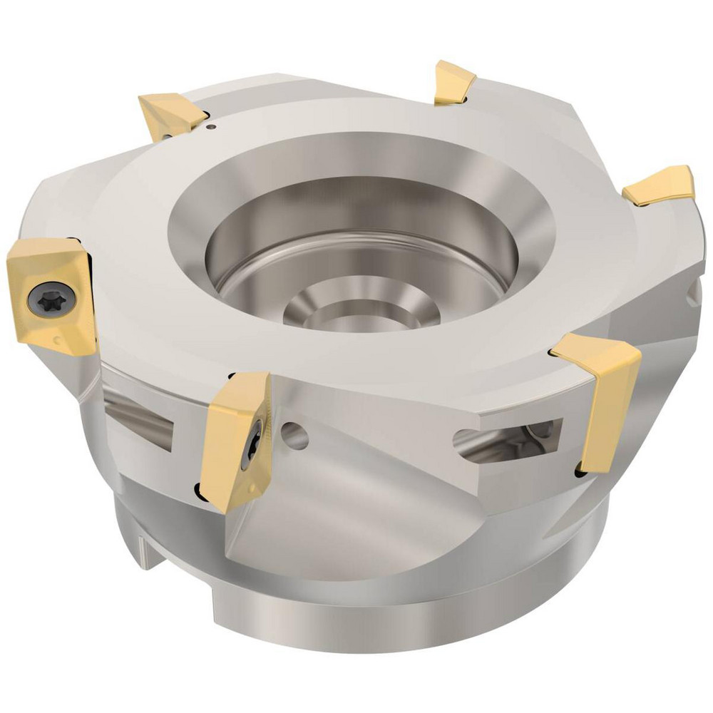Seco 100mm Cut Dia, 32mm Arbor Hole Dia, 17mm Max Depth, Indexable Square-Shoulder Face Mill - 02691822