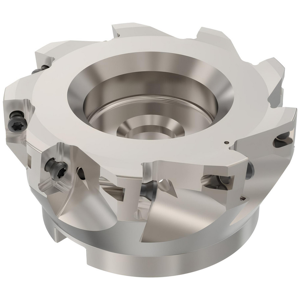 Seco 100mm Cut Dia, 32mm Arbor Hole Dia, 17mm Max Depth, Indexable Square-Shoulder Face Mill - 02691822