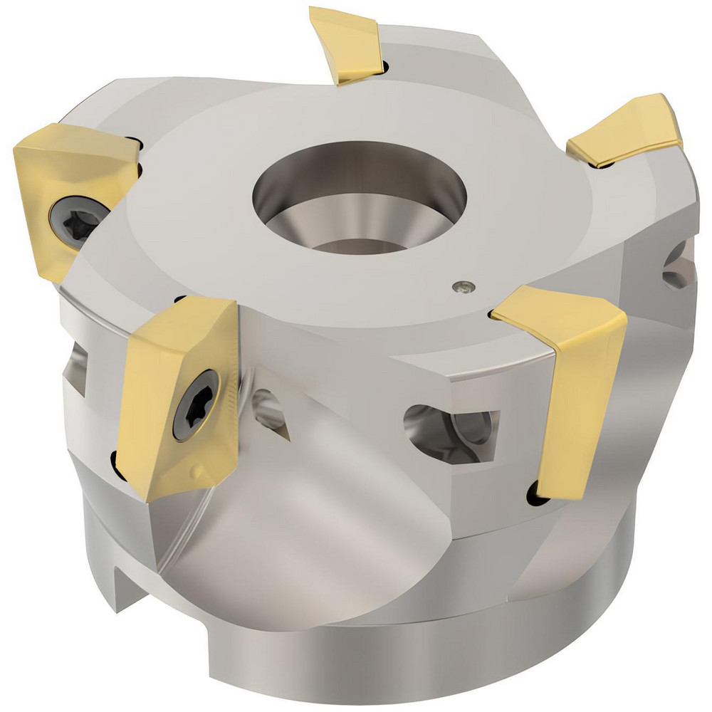 Seco 100mm Cut Dia, 32mm Arbor Hole Dia, 17mm Max Depth, Indexable Square-Shoulder Face Mill - 02691822