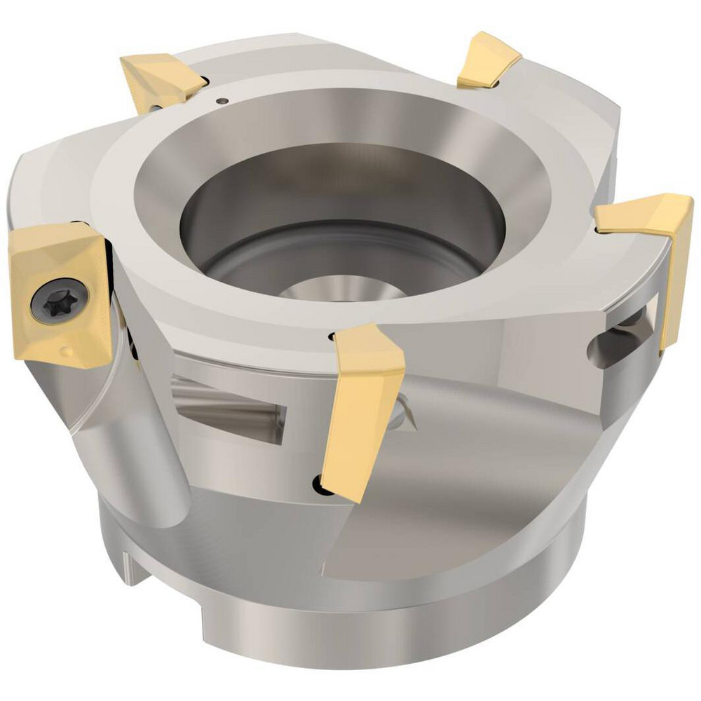 Seco 100mm Cut Dia, 32mm Arbor Hole Dia, 17mm Max Depth, Indexable Square-Shoulder Face Mill - 02691822
