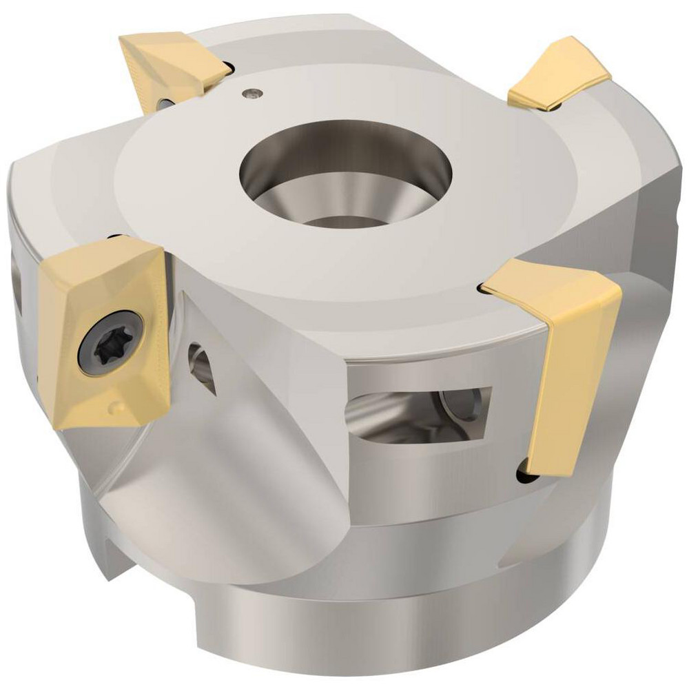 Seco 100mm Cut Dia, 32mm Arbor Hole Dia, 17mm Max Depth, Indexable Square-Shoulder Face Mill - 02691822