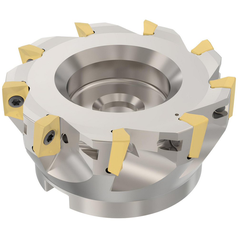 Seco 100mm Cut Dia, 32mm Arbor Hole Dia, 17mm Max Depth, Indexable Square-Shoulder Face Mill - 02691822