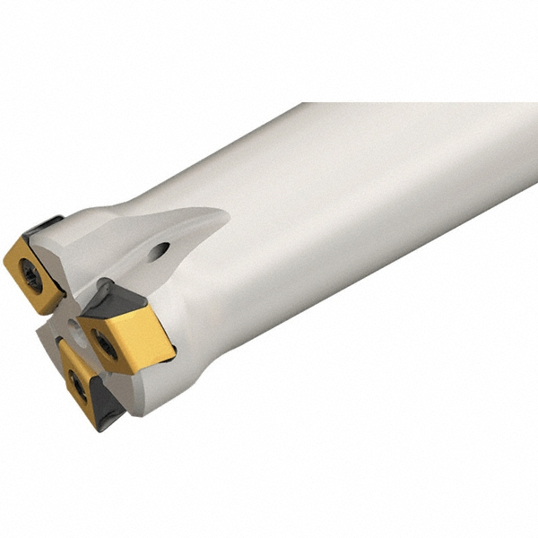 Iscar 25mm Cut Dia, 3mm Max Depth of Cut, 25mm Shank Diam,Indexable Plunge End Mill - 3105016