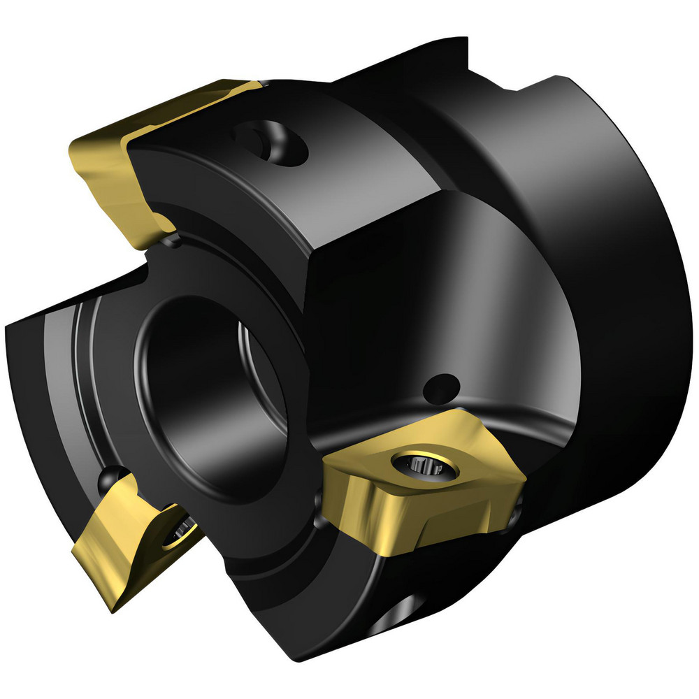 Sandvik Coromant 50mm Cut Dia, 22mm Arbor Hole Dia, 15.4mm Max Depth, Indexable Square-Shoulder Face Mill - 5745788