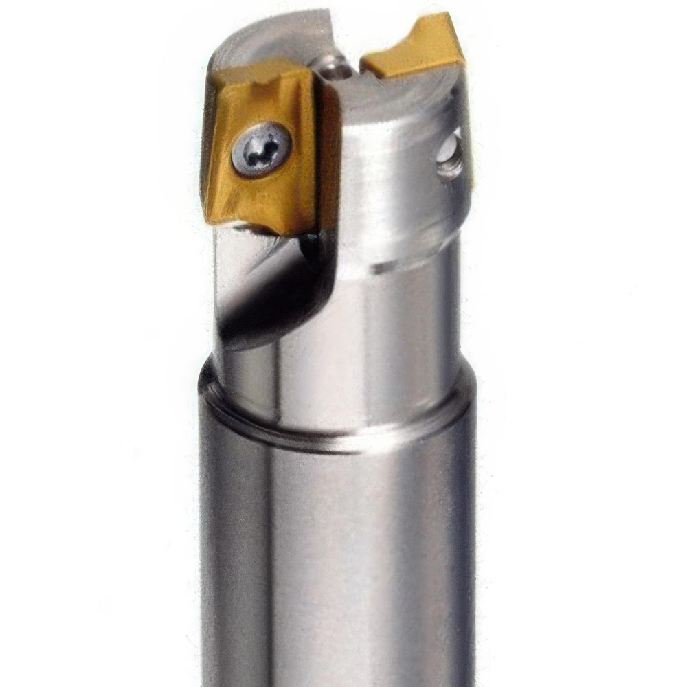 Sumitomo Indexable Square-Shoulder End Mill: WEX20625EW 5/8", 5/8" Cut Dia, 5/8" Dia Weldon Flat Shank - 2900W2P