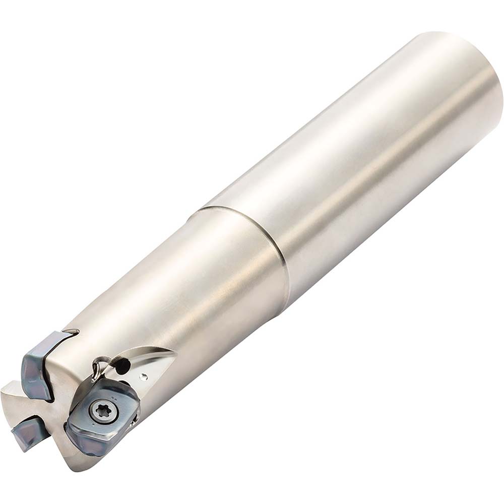 Kennametal Indexable High-Feed End Mill: C7792VXD09CA1.25Z4R3, Cylindrical Shank - 6025611