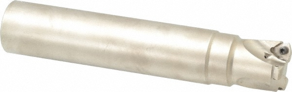 Kennametal Indexable High-Feed End Mill: C7792VXD09CA1.25Z4R3, Cylindrical Shank - 6025611