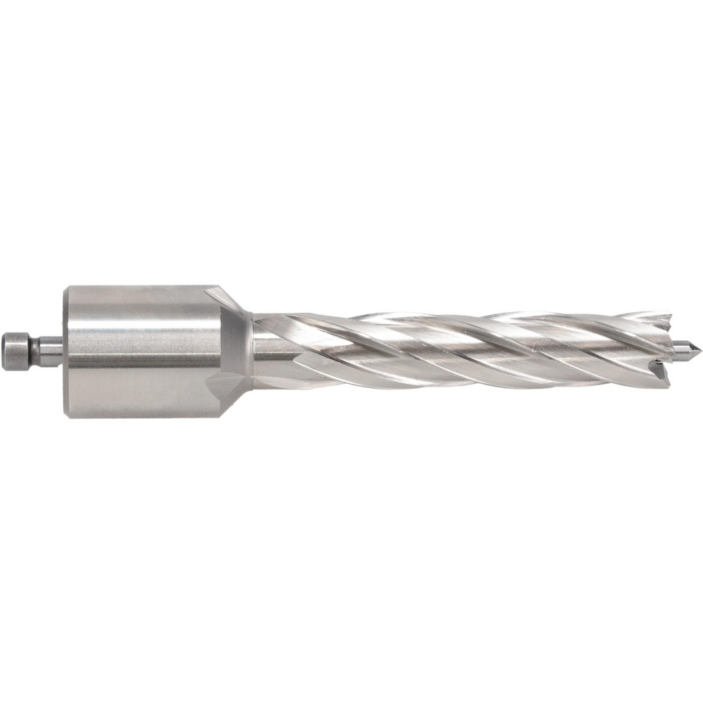 Iscar 1-1/2" Cut Dia, 0.118" Max Depth of Cut, 1-1/4" Shank Dia, Indexable Plunge End Mill - 3105516