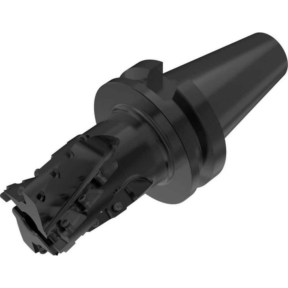 Seco Indexable Square-Shoulder End Mill: C8R217.6908006218.5BAN, 80 mm Cut Dia, 62 mm Max Depth of Cut, 80 mm Dia Modular Connection Shank - 02829946