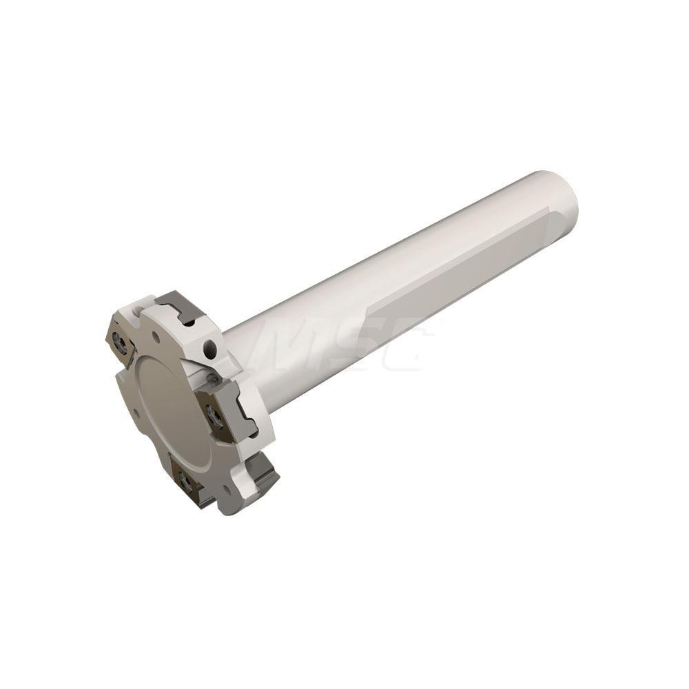 Iscar Indexable Slotting Cutter: 0.2690" Cutting Width, 2.5000" Cutter Dia, Weldon Connection, 0.8750" Depth of Cut, 0.7500" Hole Dia, 0.7500" Shank Dia, Right Hand - 3106824