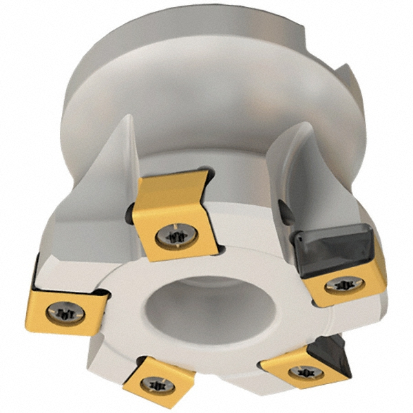Iscar 100mm Cut Dia, 32mm Arbor Hole Dia, 3mm Max Depth, Indexable Square-Shoulder Face Mill - 3104504