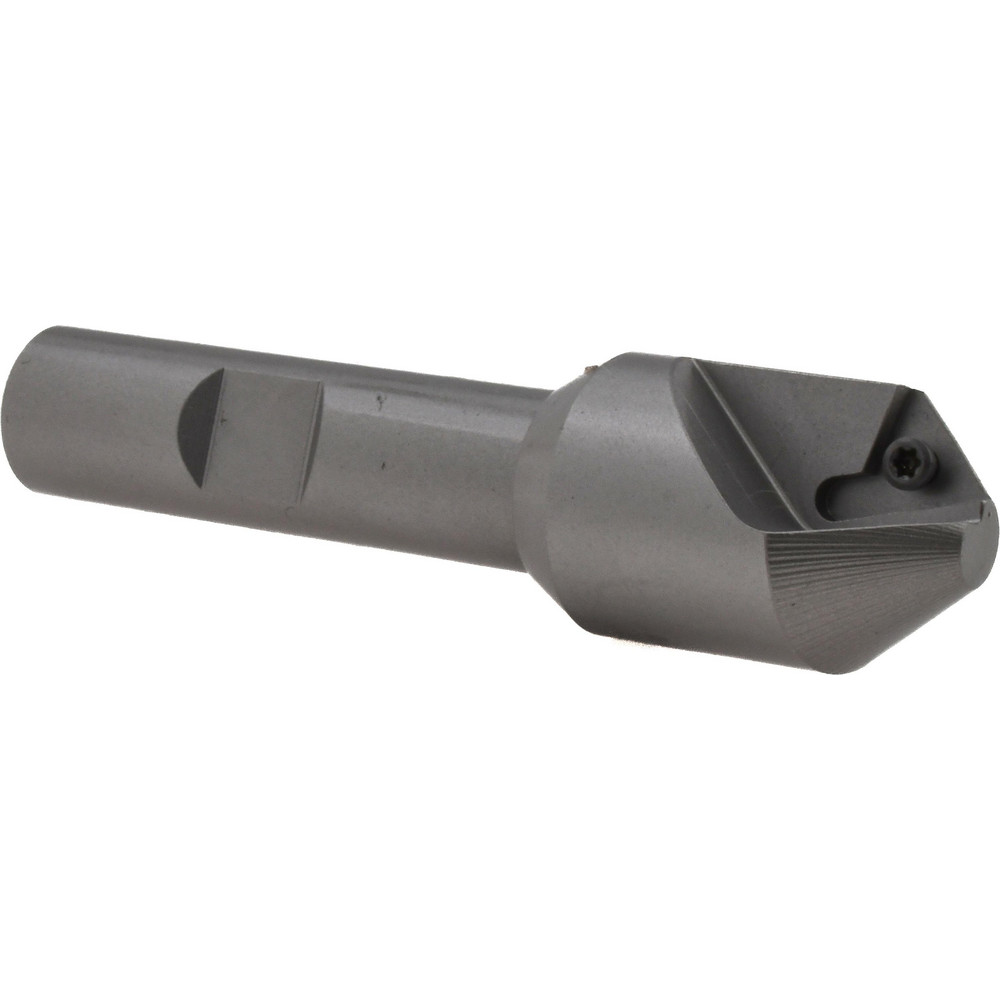 Ceratizit Indexable Chamfer & Angle End Mills: Minimum Cutting Diameter (Inch): 1/2; Minimum Cutting Diameter (Decimal Inch): 0.5000 - 5866605101