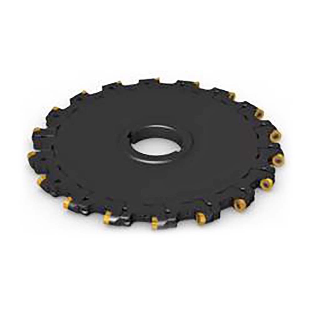 Seco Indexable Slotting Cutter: 0.1960" Cutting Width, 12.0000" Cutter Dia, Arbor Connection, 4.3900" Depth of Cut, 2.0000" Hole Dia, Neutral - 02740889