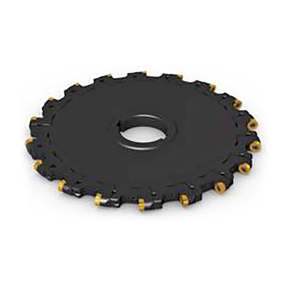 Seco Indexable Slotting Cutter: 0.1960" Cutting Width, 12.0000" Cutter Dia, Arbor Connection, 4.3900" Depth of Cut, 2.0000" Hole Dia, Neutral - 02740889