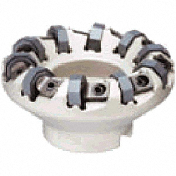 Tungaloy 2-1/2" Cut Dia, 3/4" Arbor Hole Dia, Indexable Square-Shoulder Face Mill - 6861845