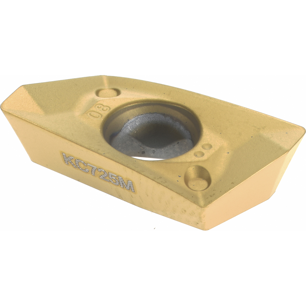 Kennametal Indexable Square-Shoulder End Mill: M1D100E1802W075L175, 1" Cut Dia, 0.71" Max Depth of Cut, 3/4" Dia Weldon Flat Shank - 2452372