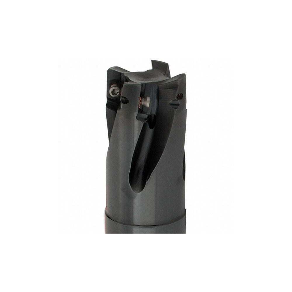 Kennametal Indexable Square-Shoulder End Mill: M1D125E1404C125L800, 1-1/4" Cut Dia, 14.48 mm Max Depth of Cut, 1-1/4" Dia Cylindrical Shank - 2624192