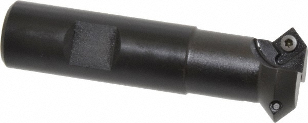 Sandvik Coromant 0.52" to 0.969" Cut Dia, 15.88mm Shank Dia, Indexable & Chamfer End Mill - 6536280