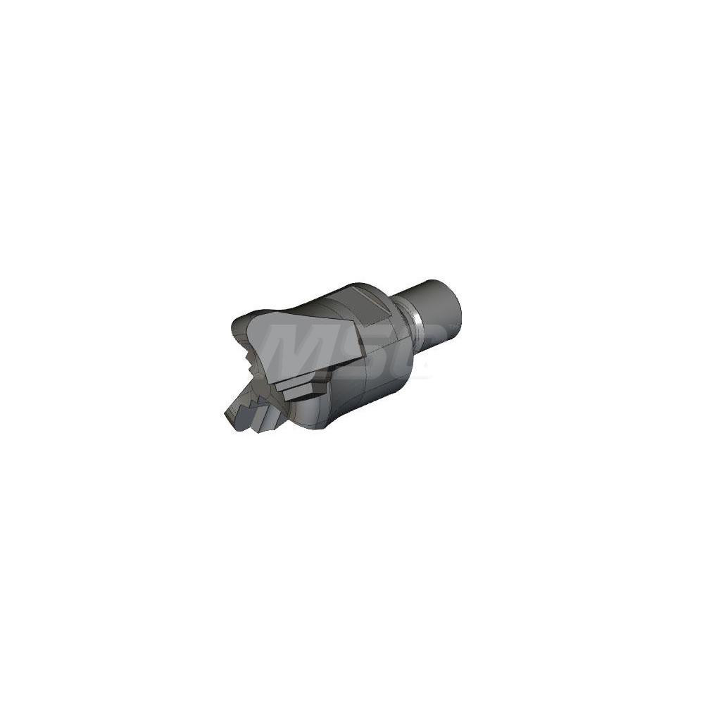 Seco Indexable Copy End Mill: 1-1/2" Cut Dia, 0.295" Max Depth of Cut, Through Coolant - 02520346
