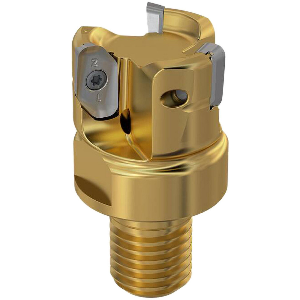 Seco Indexable Copy End Mill: 1-1/2" Cut Dia, 0.295" Max Depth of Cut, Through Coolant - 02520346