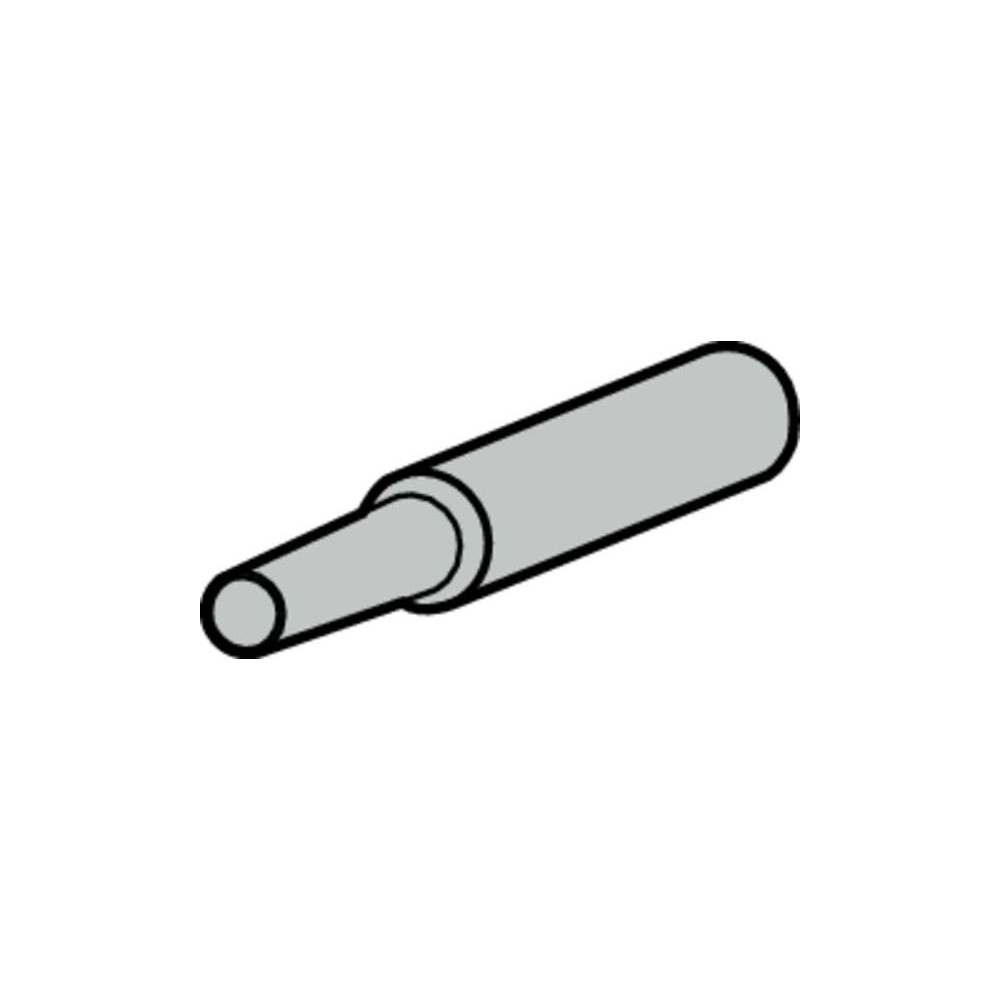 Seco Replaceable Tip Milling Shank: Series Minimaster, 122 mm Projection, 5/8" 89 ° Shank - 75054729