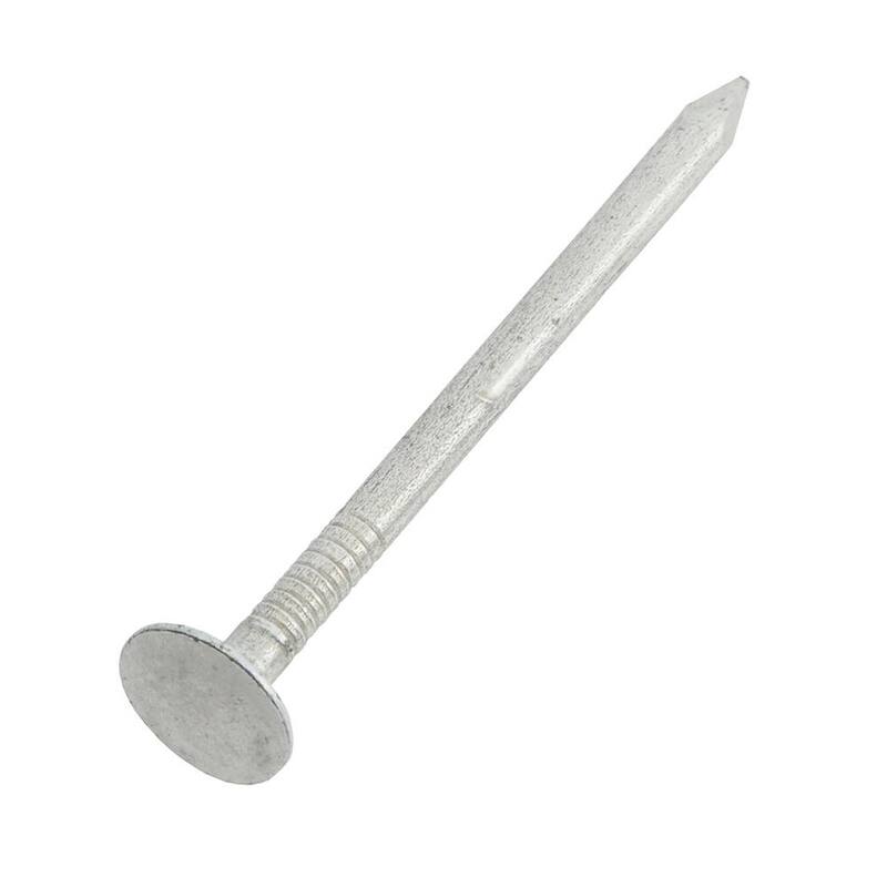 Everbilt 6D 2 in. Roofing Nails Electro-Galvanized 1 lb. (Approximately 137-Pieces) - 815710