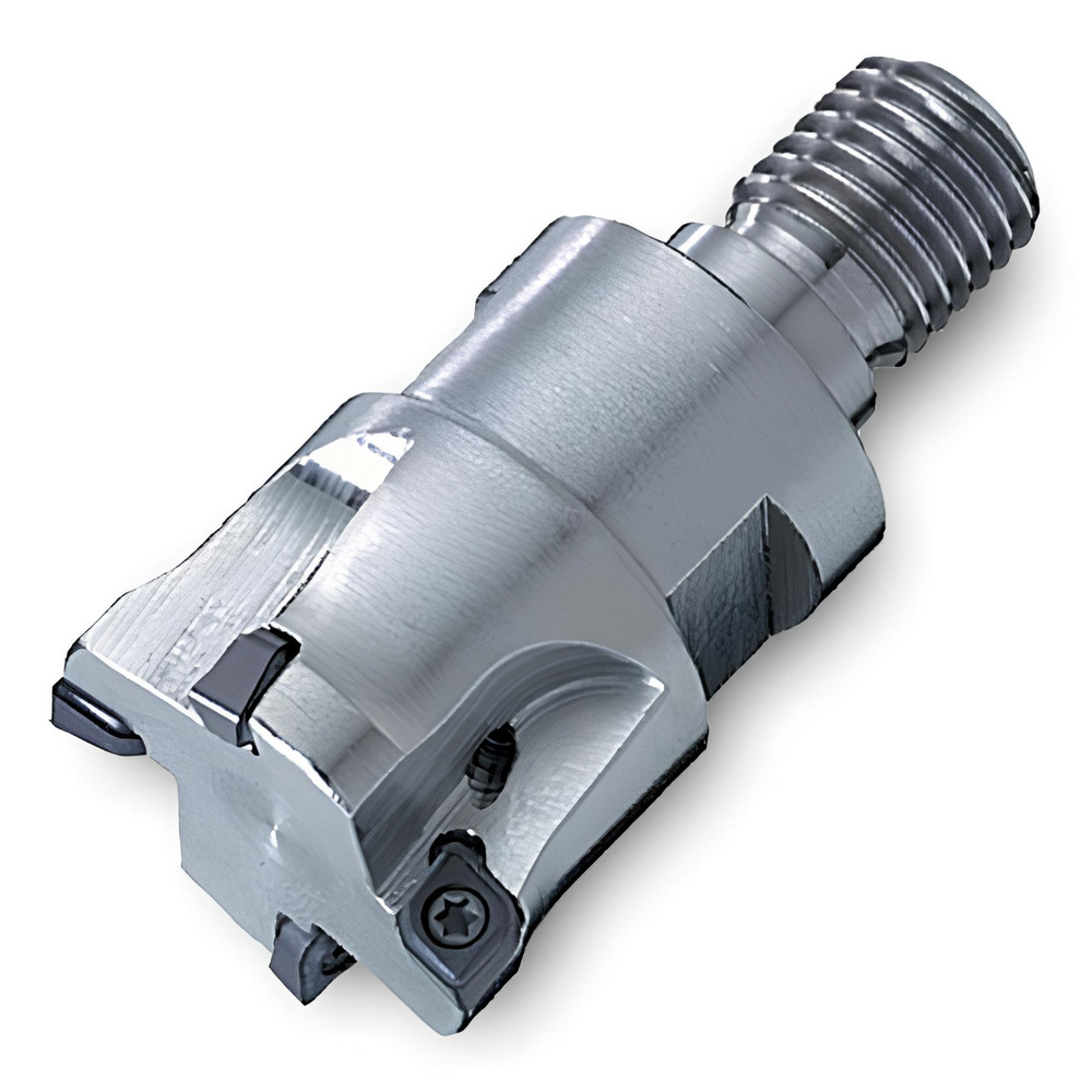 Kennametal Indexable Square-Shoulder End Mill:  M1D100E1003CM12,  M12 Modular Connection,  Modular Connection Shank - 3742513