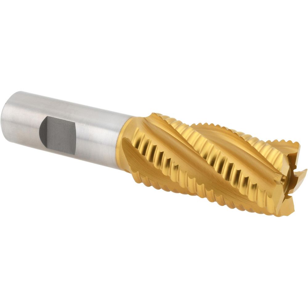 Iscar Indexable High-Feed End Mill: FF EW D1.00-3.0-W1.0, 1" Cut Dia, 1" Shank Dia, Weldon Flat Shank - 3103257