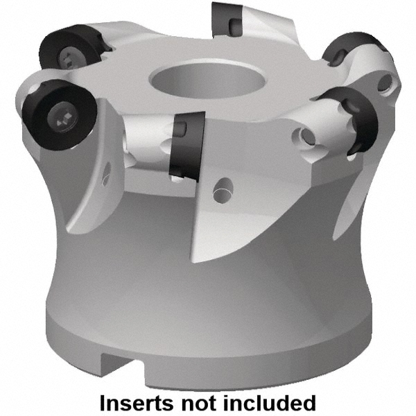 Seco Indexable Copy Face Mill: 3/4" Arbor Hole - 03279243