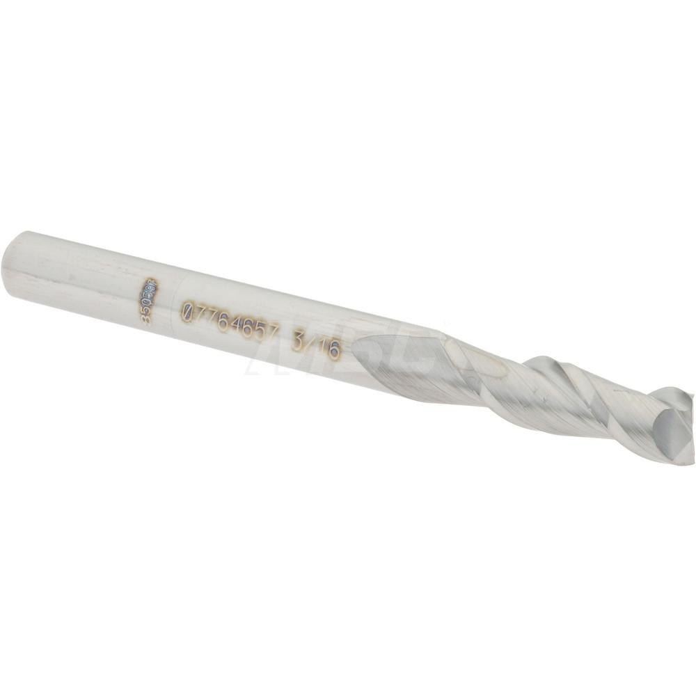Seco Indexable Square-Shoulder End Mill: R217.69-00.375-0-06.2A, 3/8" Cut Dia, 0.197" Max Depth of Cut, 3/8" Dia Cylindrical Shank - 02504118