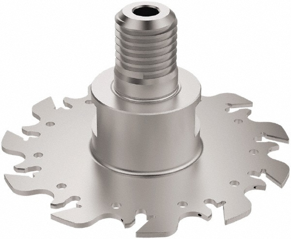 Seco Indexable Slotting Cutter: 0.0980" Cutting Width, 3.9370" Cutter Dia, Combimaster Connection, 1.1970" Depth of Cut, Right Hand - 03054407