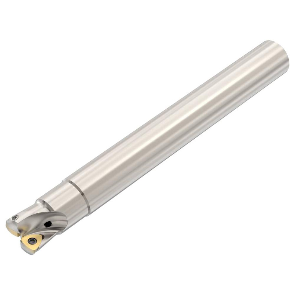 Seco Indexable High-Feed End Mill: R217.21-0.75-0-R100.2, Cylindrical Shank - 02559353