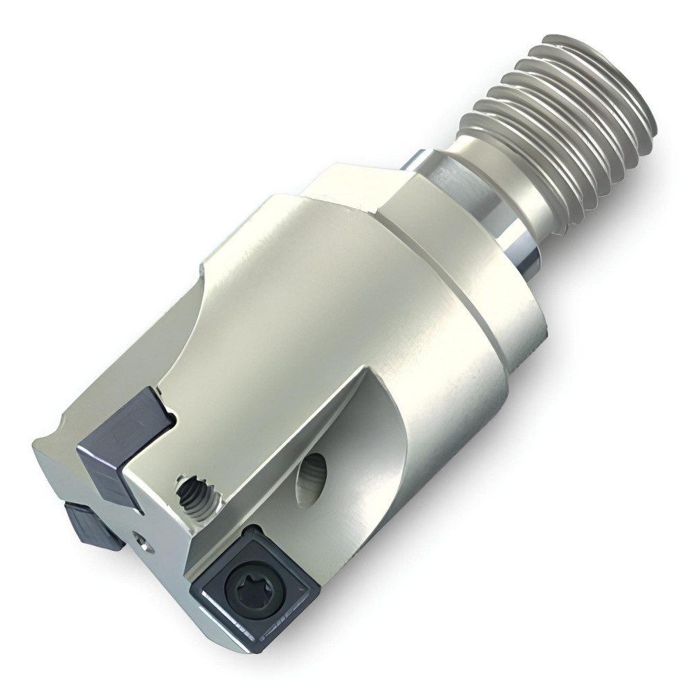 Seco 1-1/2" Cut Dia, 0.43" Max Depth of Cut, 1-1/4" Shank Dia, Indexable Plunge End Mill - 00057588