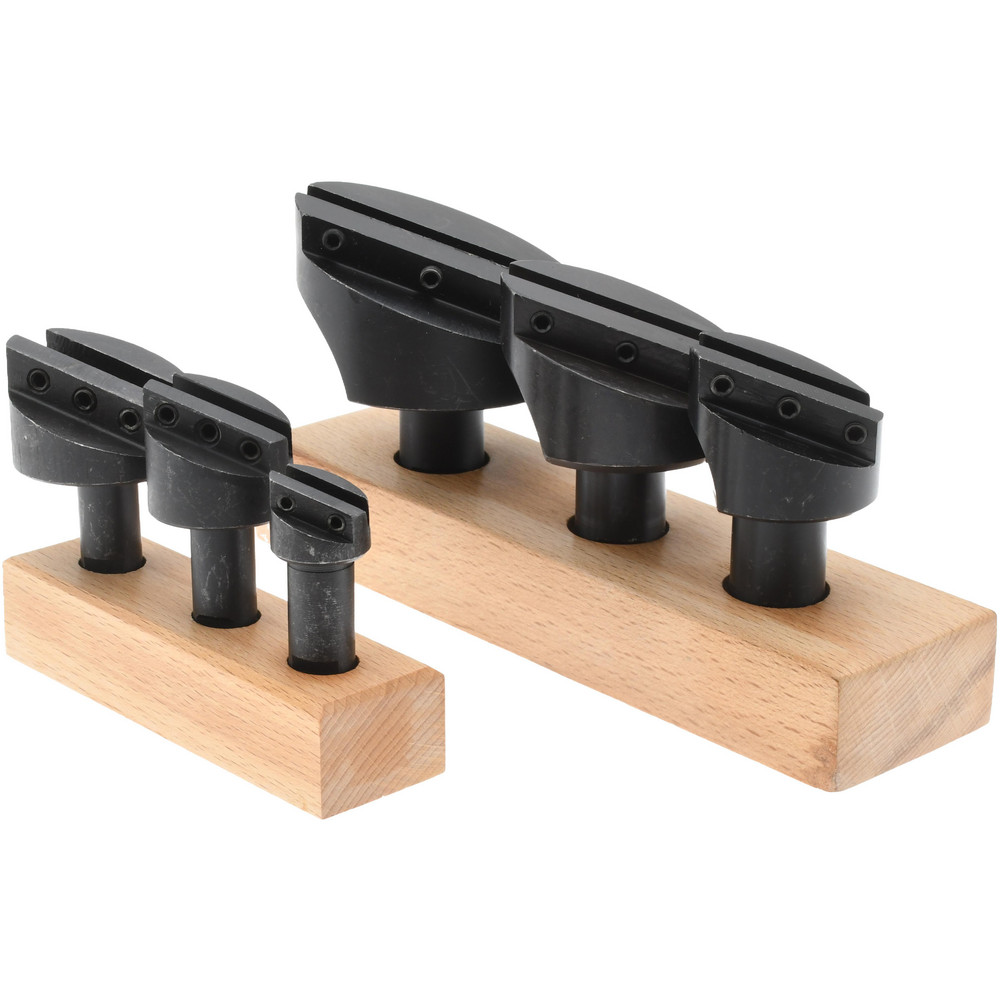 Seco 4" Cut Dia, 1-1/2" Arbor Hole Dia, 0.295" Max Depth, Indexable Square-Shoulder Face Mill - 02642886