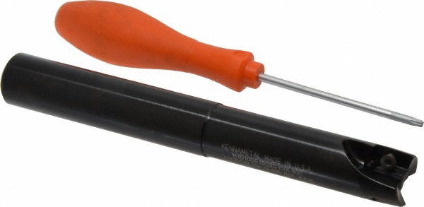 Walter Indexable Square-Shoulder End Mill: M4792.026-W26-01-13, 1" Cut Dia, 13.3 mm Max Depth of Cut, 1" Dia Weldon Flat Shank - 6866261