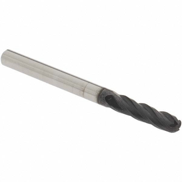 Sandvik Coromant Indexable Ball Nose End Mill: 1/2" Cut Dia, Steel, 3.5315" OAL - 5739111