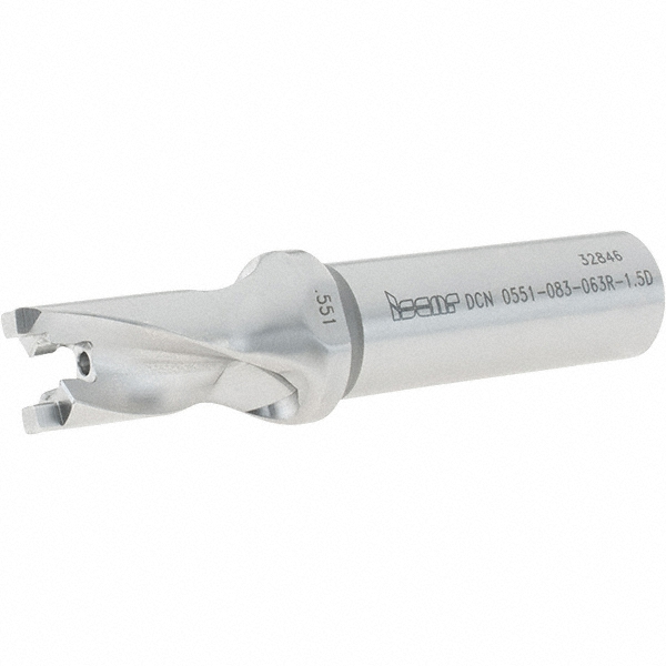 Iscar 3.49" Cut Dia, 1" Arbor Hole, 0.217" Max Depth of Cut, 45° Indexable Chamfer & Angle Face Mill - 3181059