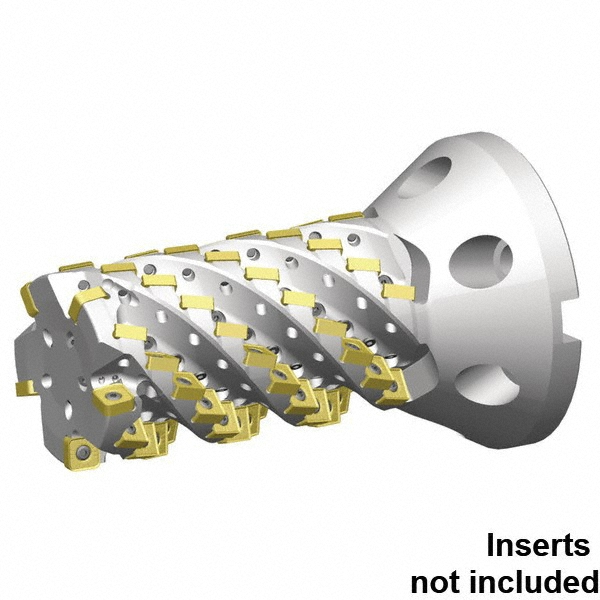 Kennametal 80mm Cut Dia, 32mm Arbor Hole Dia, 72mm Max Depth, Indexable Square-Shoulder Face Mill - 6524715