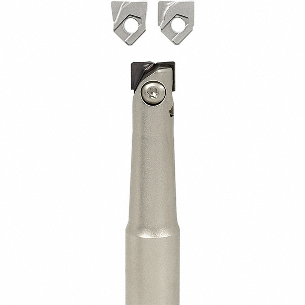 Iscar Indexable Square-Shoulder End Mill: HPE90AND257C2007C, 25 mm Cut Dia, 7.7 mm Max Depth of Cut, 20 mm Dia Cylindrical Shank - 3103375